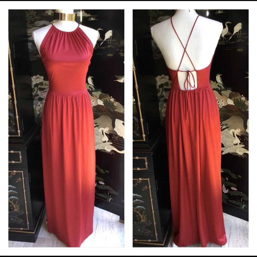 Elegant Red Maxi Dress by [Brand]